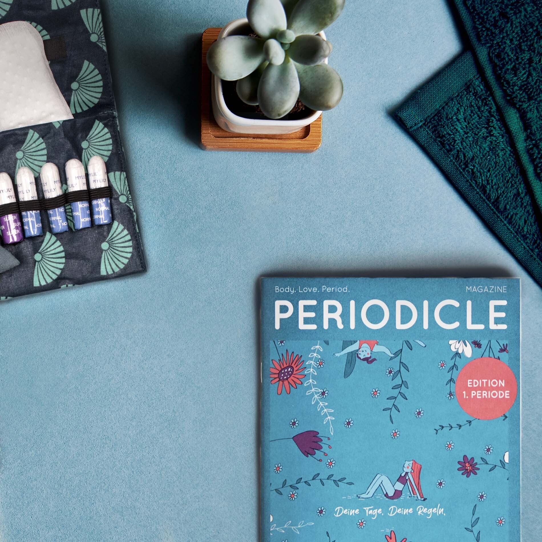 Ergänzungen zu unseren Periodenprodukten von MYLILY | Tasche für Periodenprodukte | Magazin | Menstruationstassen Case