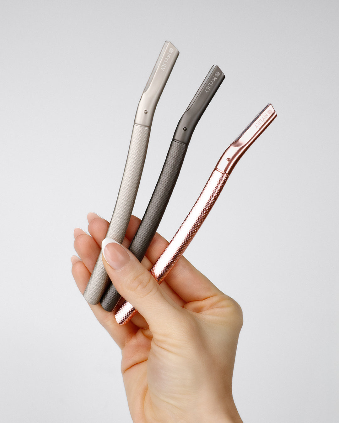 Augenbrauen Rasierer Silber | inkl. 5 Klingen