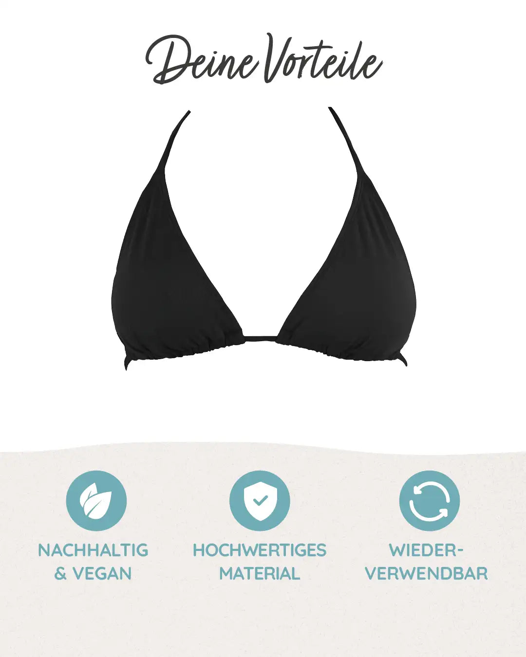 Profitiere von unseren nachhaltigen, hochwertigen und selbstverständlich wiederverwendbaren Produkten.