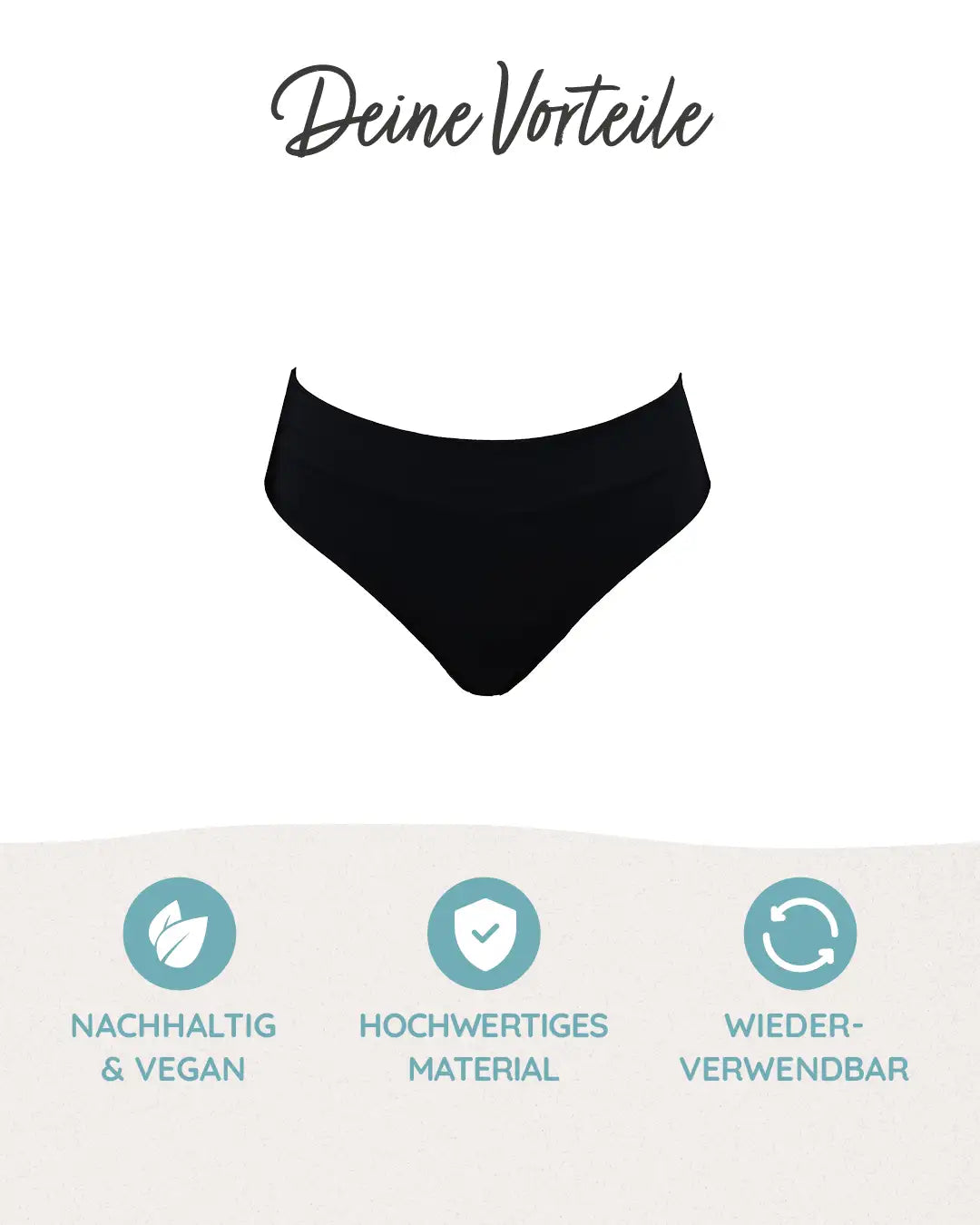 Vorteile: nachhaltig, wiederverwendbar und aus hochwertigem Material