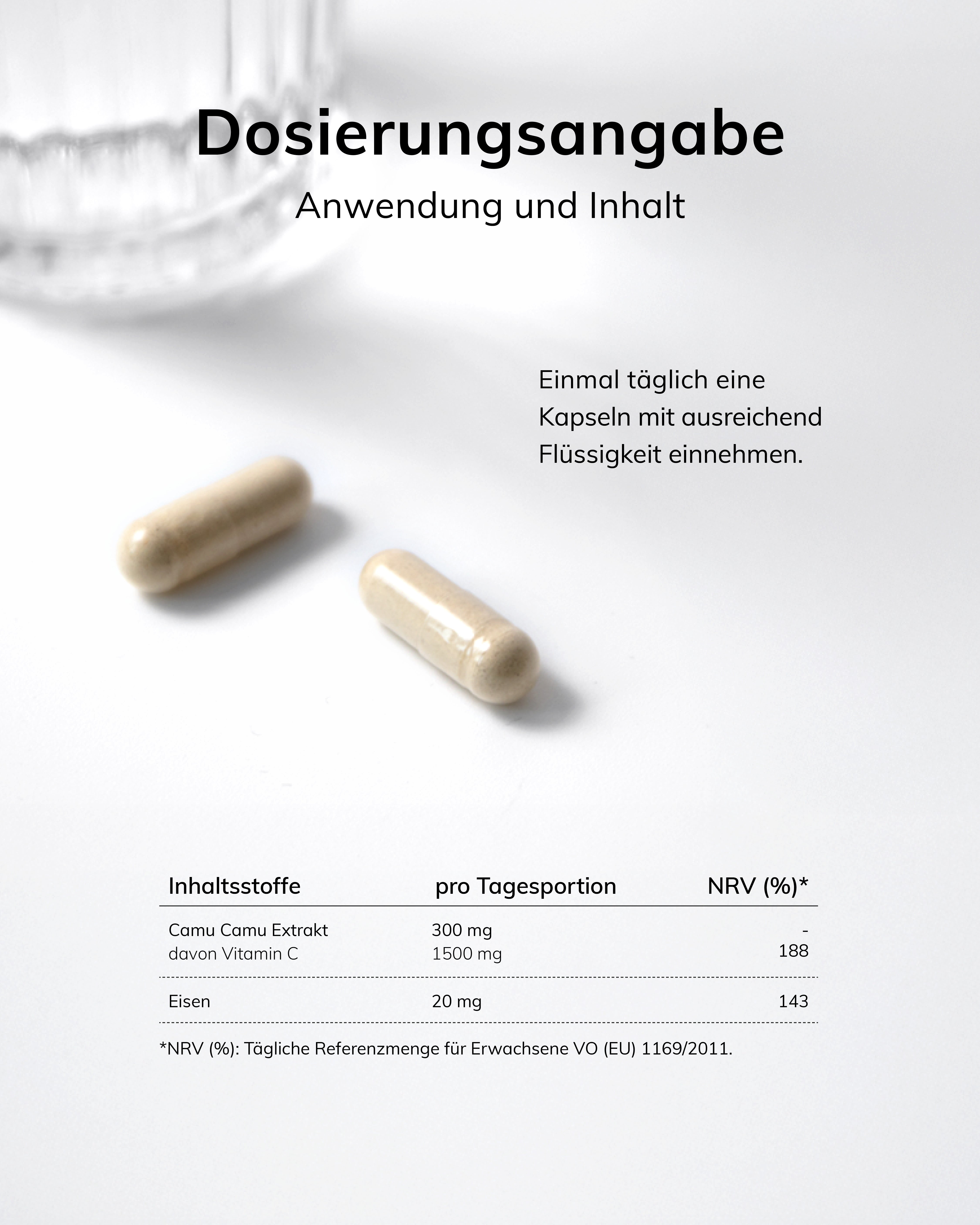 Eisen + Vitamin C | Powerfrau
