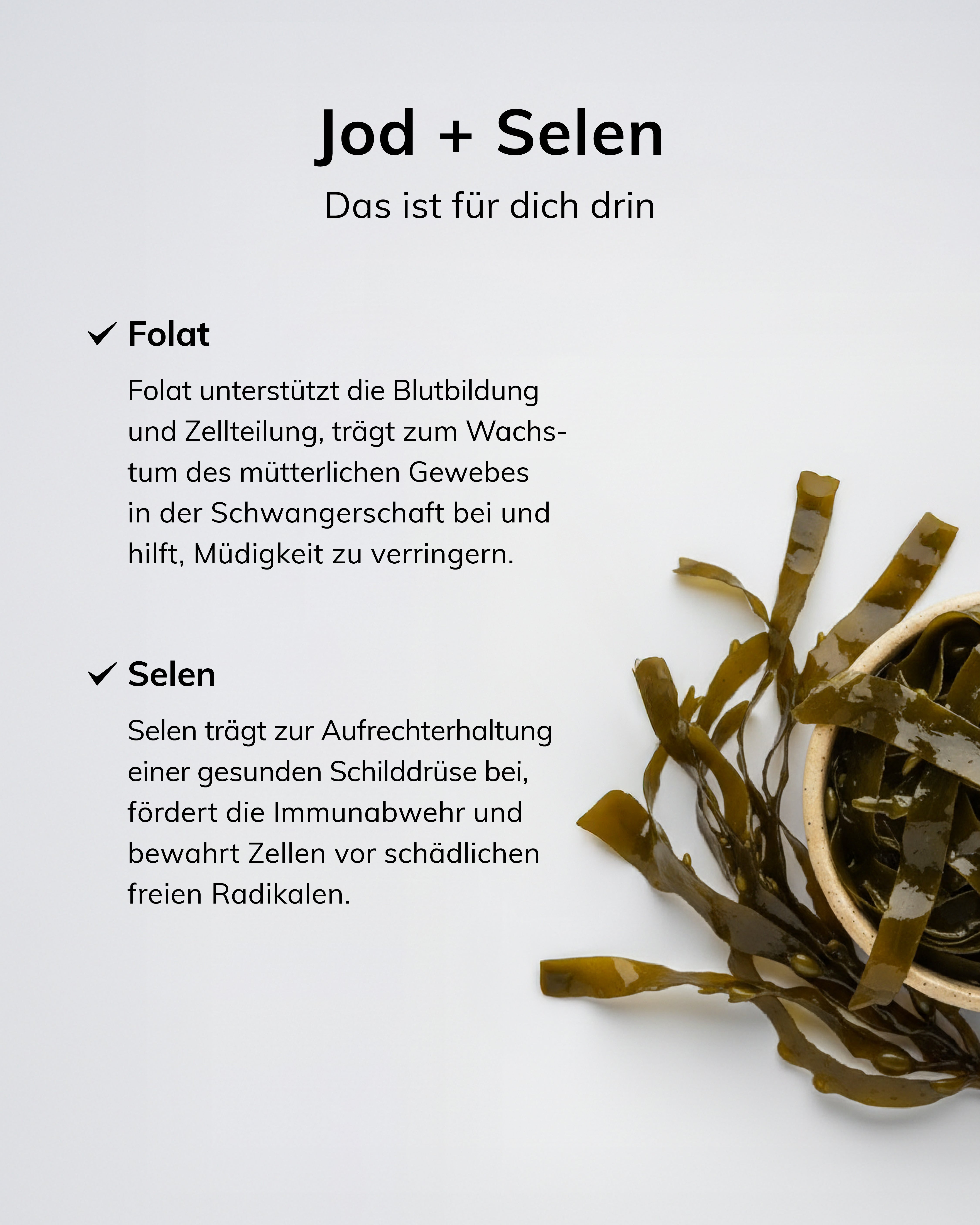 Jod + Selen | Schilddrüsenkraft