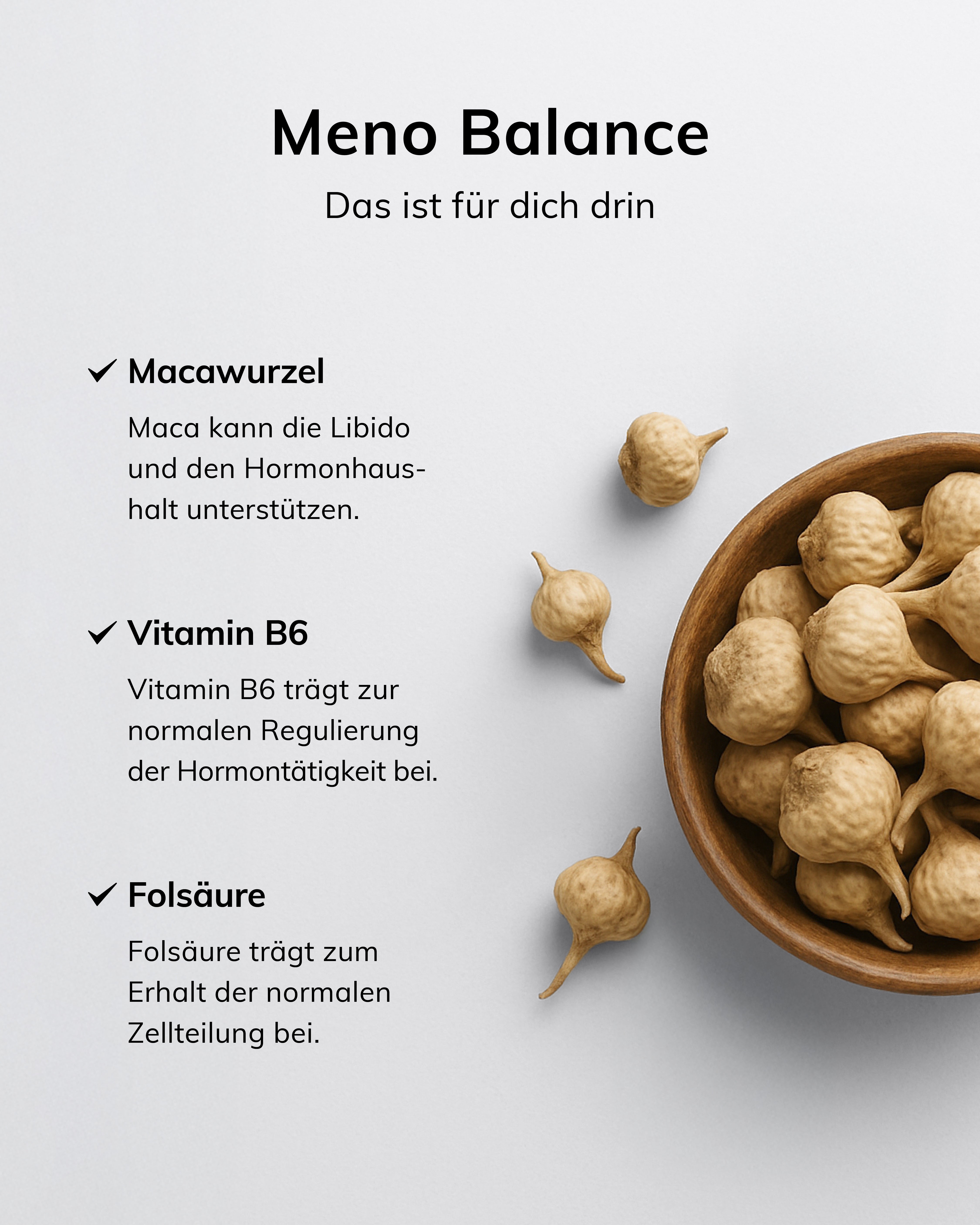 Meno Balance | mit Macawurzel & Vitamin B6