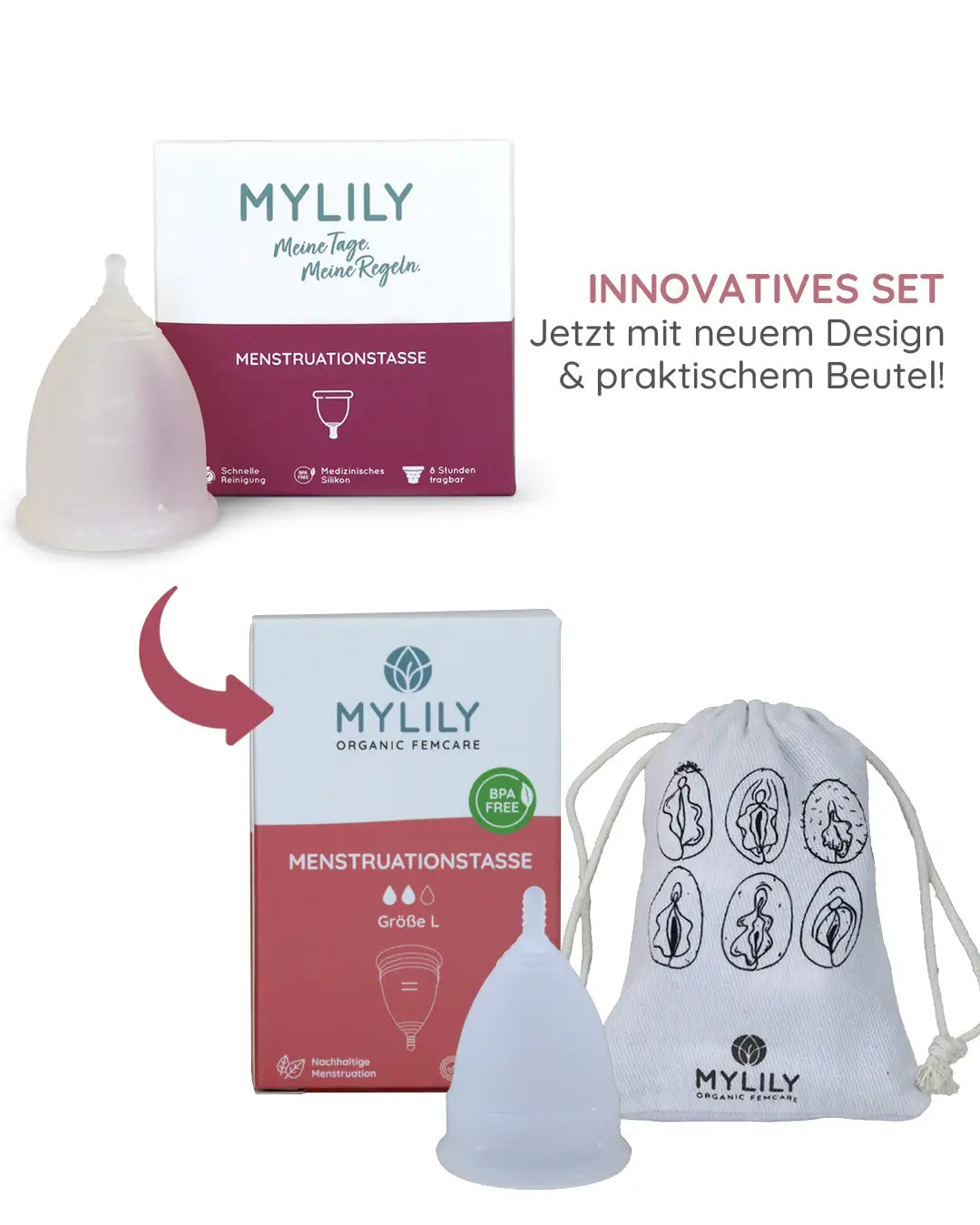 Menstruationstasse