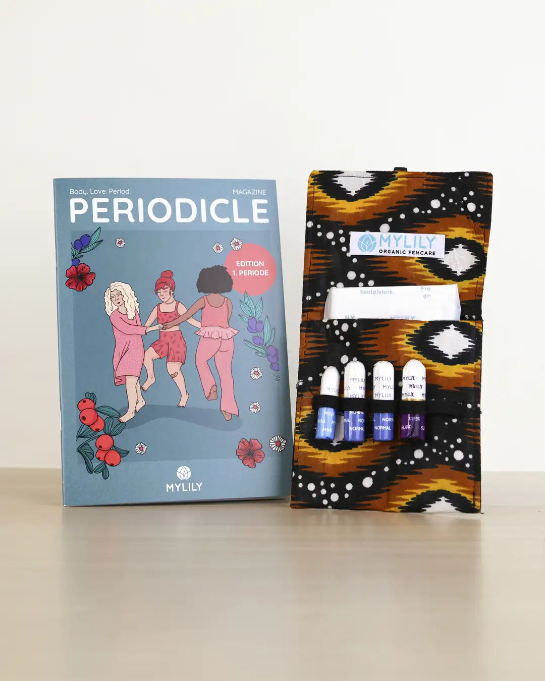 Periodicle Aufklärungsmagazin für Mädchen& Teenager und Period Bag.