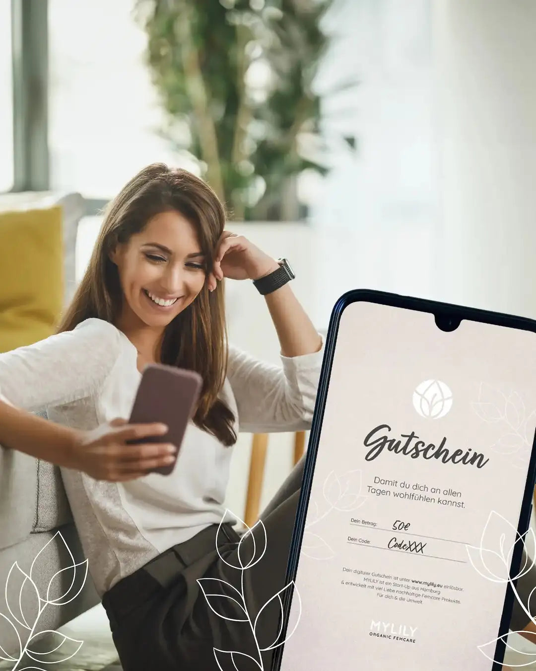 Ein Geschenk, das Freude macht und ein lächeln schenkt. Tolle Idee für deine Lieben wie Mutter, Schwester oder Tochter.