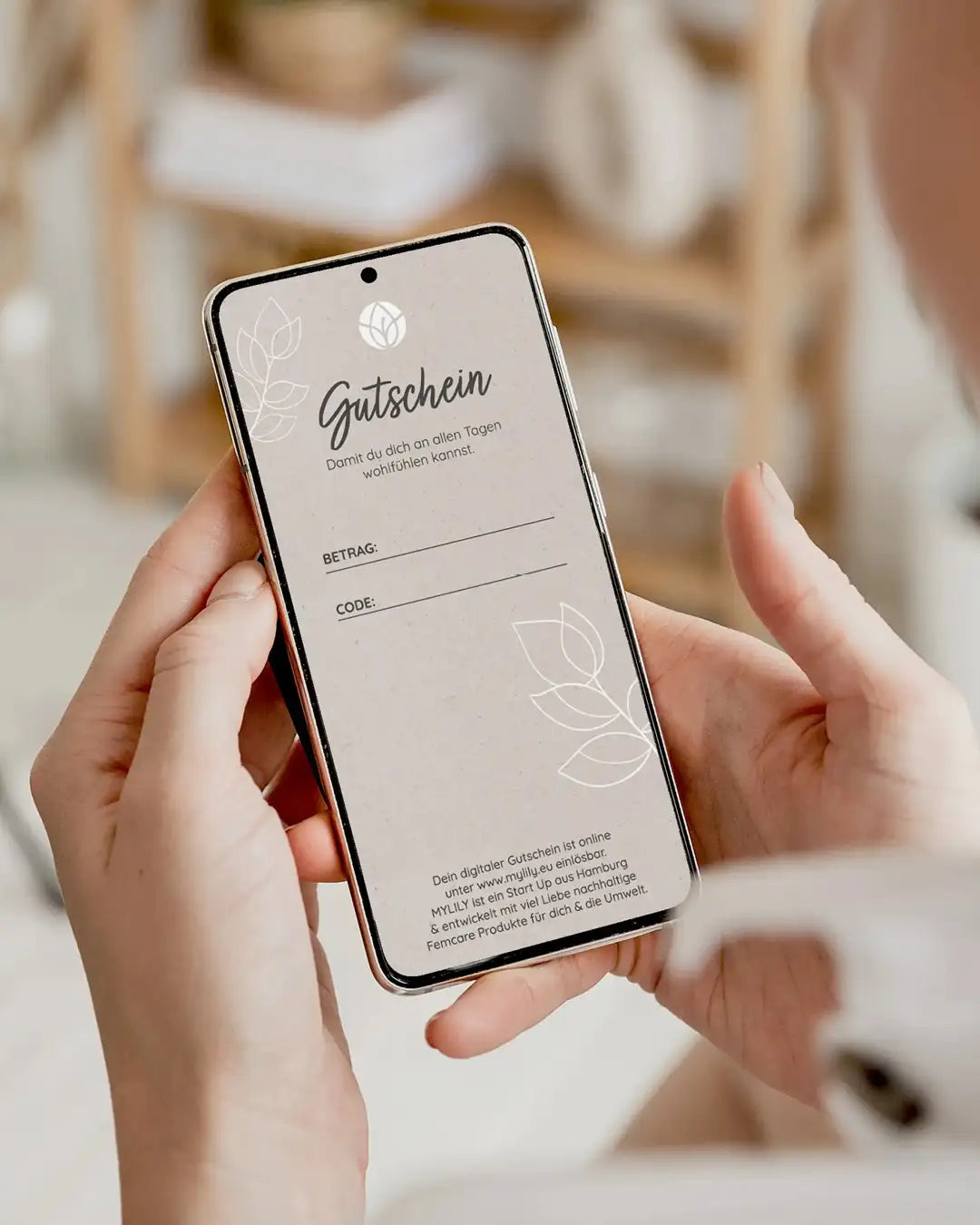 Geschenkgutschein für MYLILY. Gutschein als Geschenkidee mache deiner Mutter, Schwester oder Freundin eine Freude.