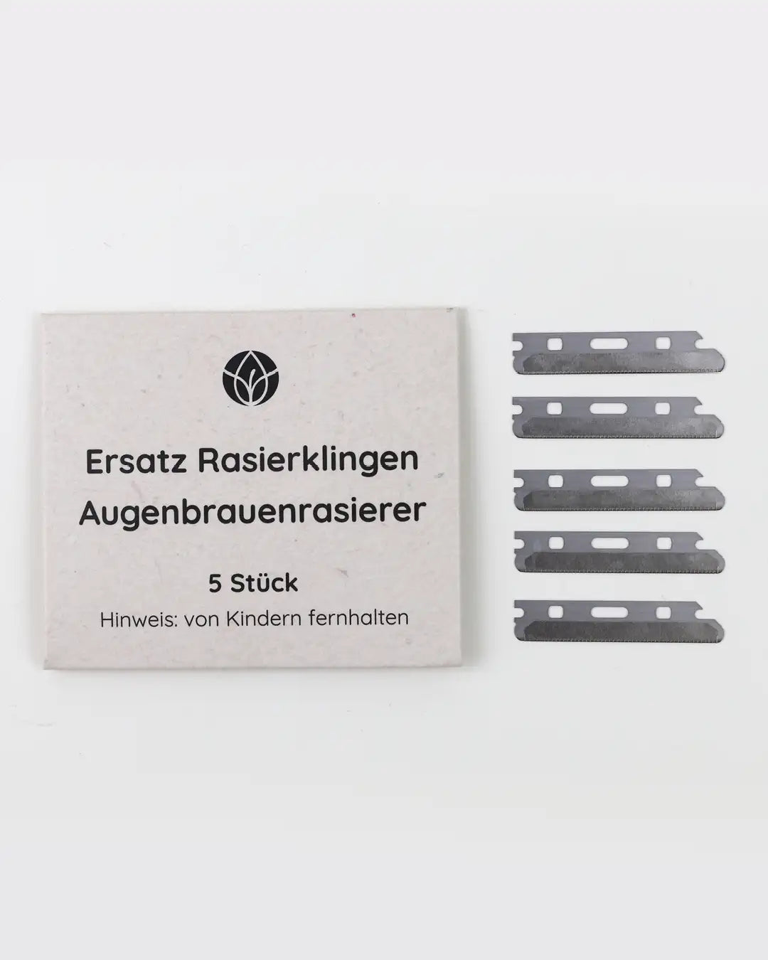 Rasierklingen für unseren Augenbrauenrasierer. Entspannte Haarentfernung im Gesicht.