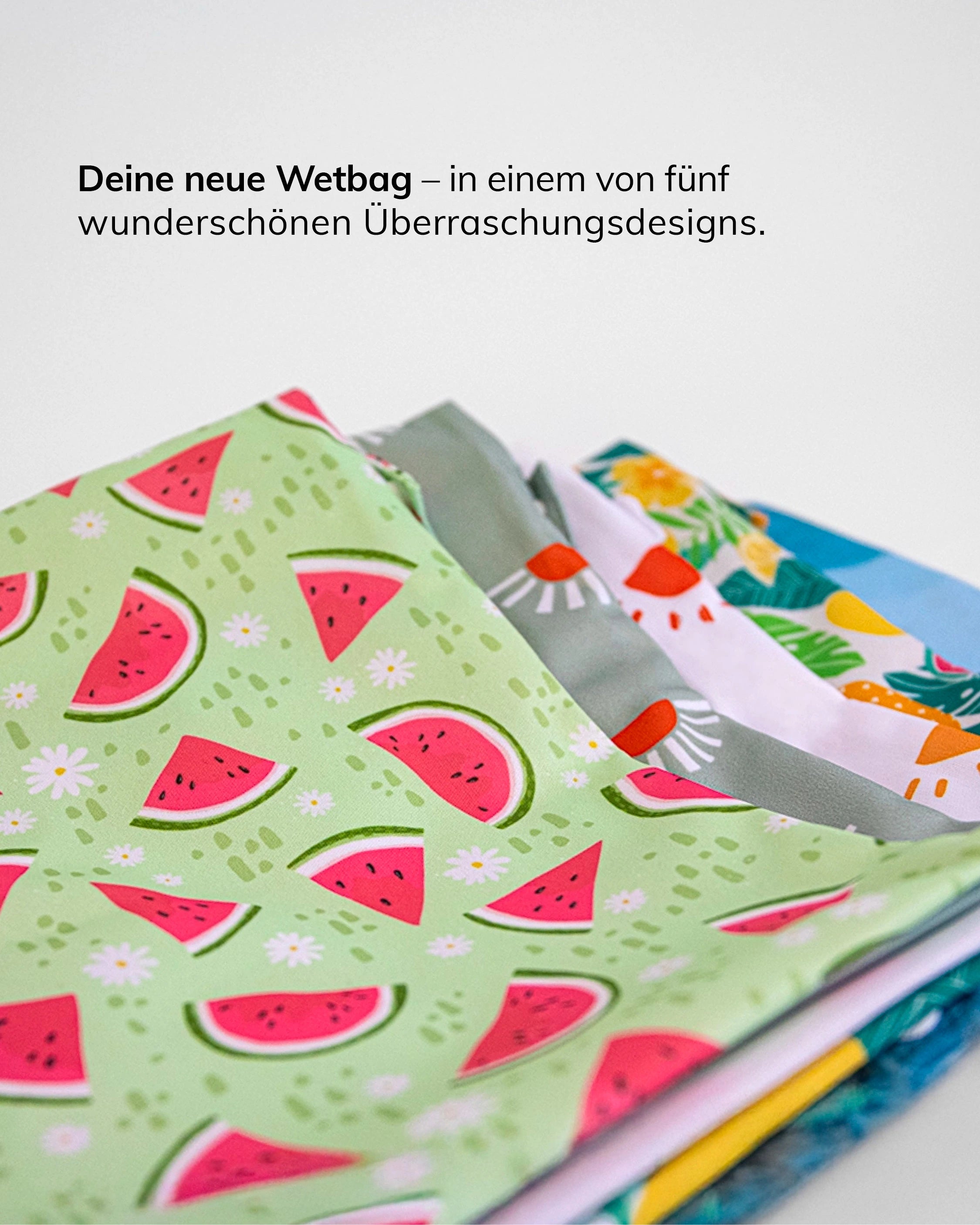 Wetbag von Hinten. Geeignet für Periodenunterwäsche, Schwimmsachen und Stoffwindeln