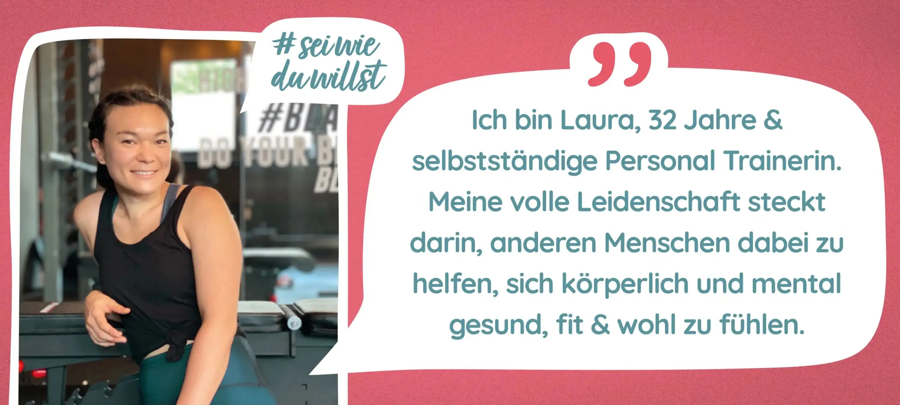 Laura ist im Interview mit MYLILY und erzählt über ihre Erfahrungen als Personal Trainerin.