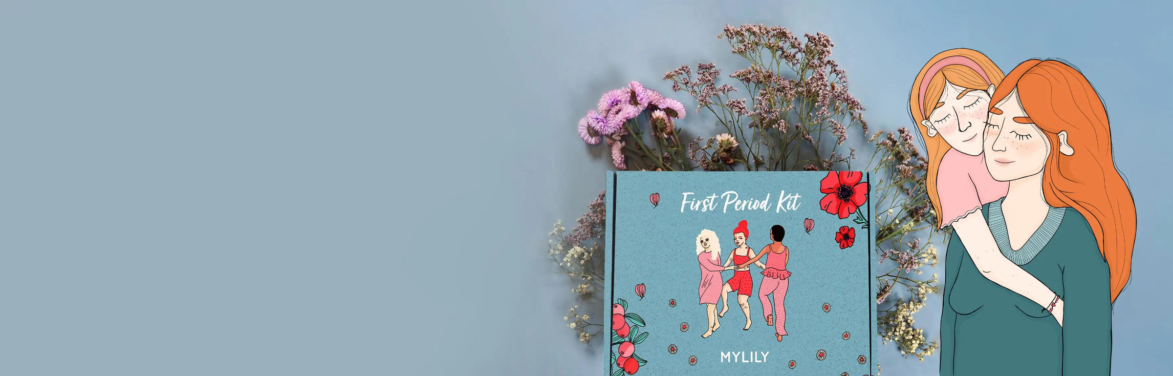 MYLILY First Period Kit, erste Periode Set für Teenager