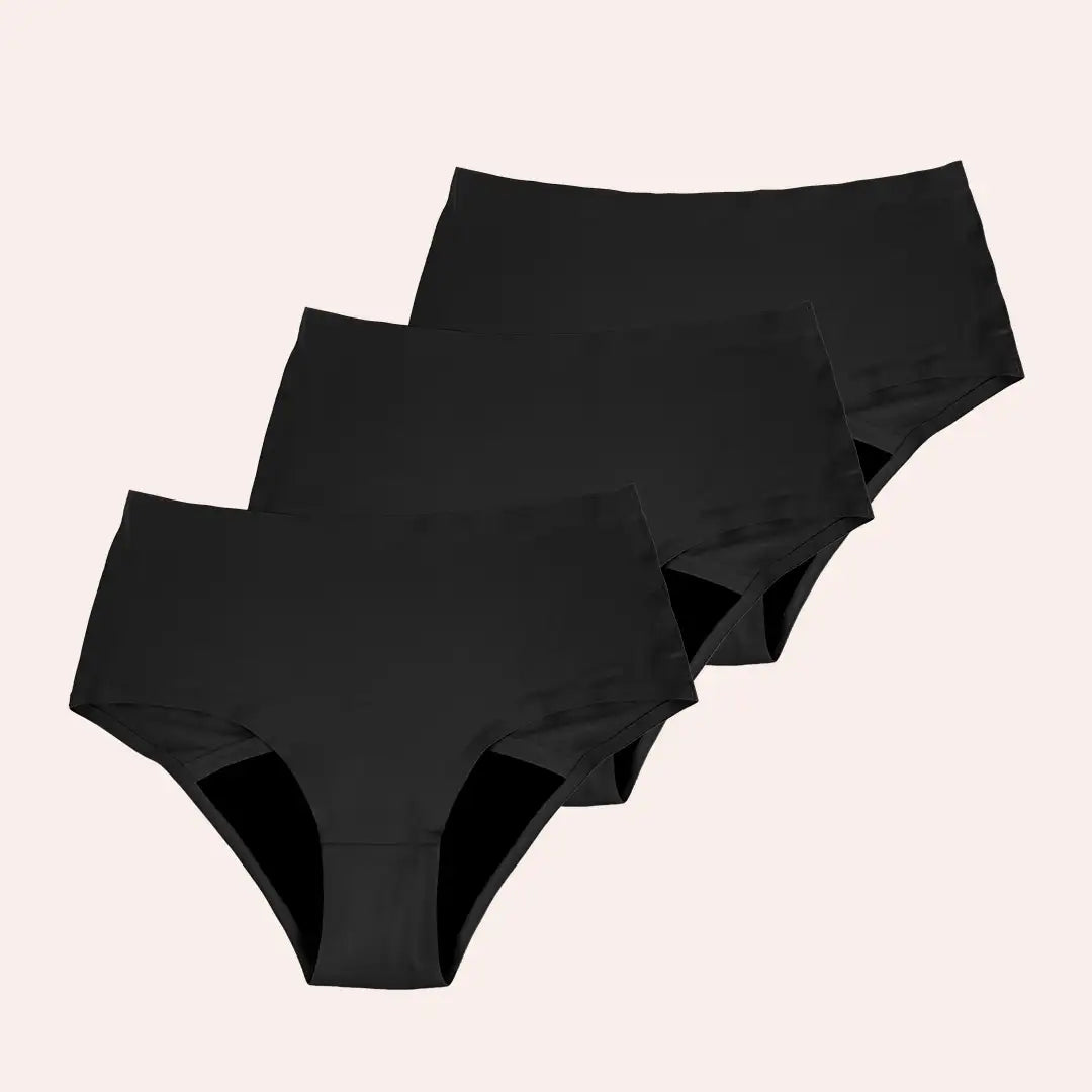 Period Panty Slip Periodenunterwäsche schwarz mit Spitze online kaufen