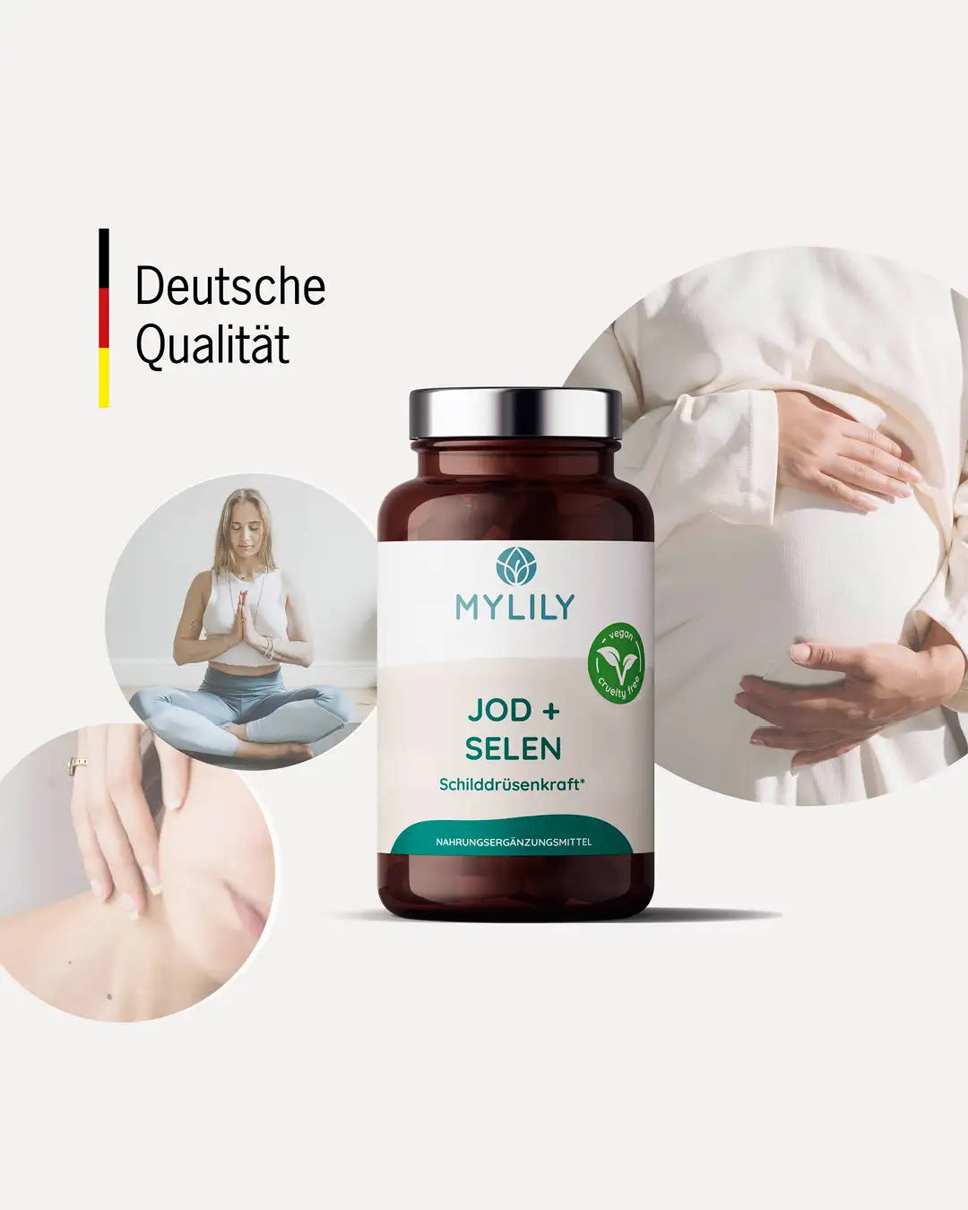 MYLILY: Deutsche Qualität, nachhaltig und wirksam, in Deutschland abgefüllt.