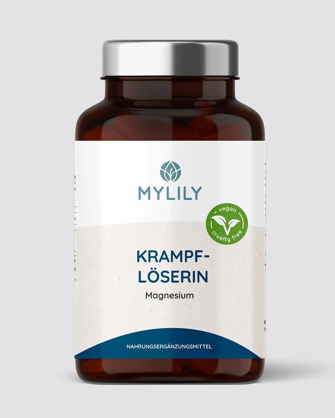 Vegane Magnesium-Kapseln von MYLILY aus Algen & Meerwasser gegen Krämpfe und Schmerzen