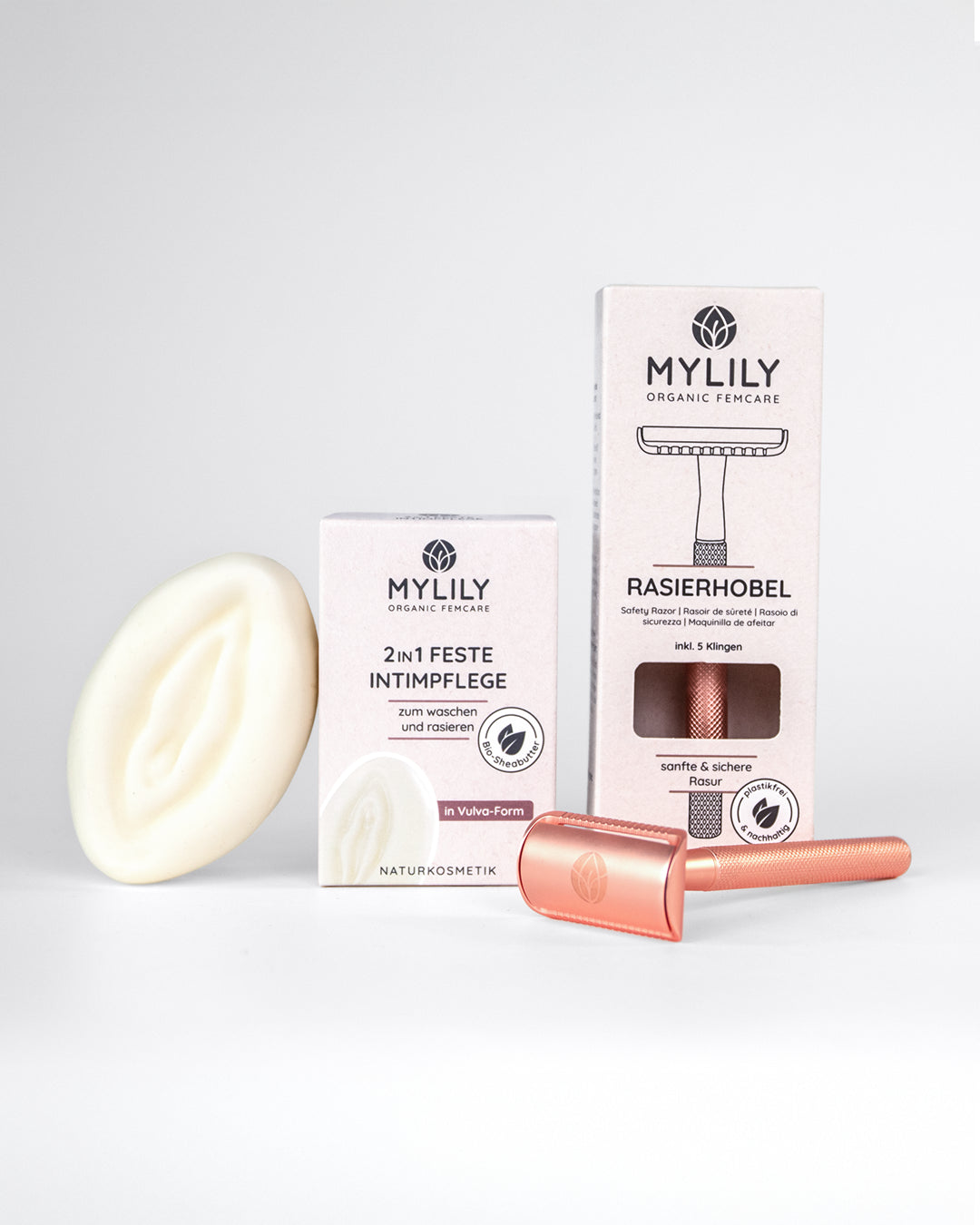 Rasierpflege Set | Roségold